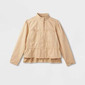 XXL - Womens Adaptive Utility Anorak Jacket - Universal Thread - Beige